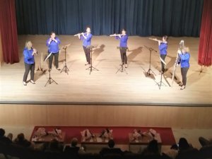 İstanbul Flüt Topluluğu üyeleri Edirne’de ağırlandı