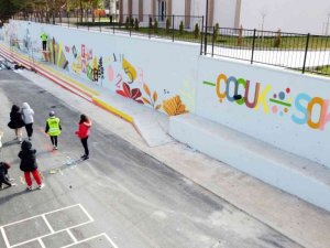 Yozgat Belediyesinden çocuklar için masal gibi sokak