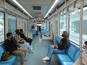 Raylı Sistem ilk seferine başladı