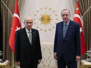 Cumhurbaşkanı Erdoğan-Bahçeli görüşmesi sona erdi