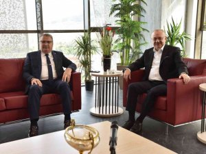 Başkan Ergün, Başkan Çerçi’yi ağırladı