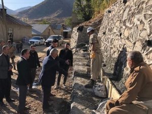 Çukurca Kaymakamlığının projeleri köy halkını sevindiriyor