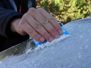 Sivas dün gece dondu