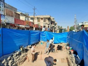 Irak’ta yol çalışması sırasında tarihi keşif