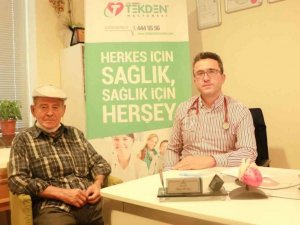 Geçirdiği felç sonrası, şah damarı darlığı tespit edildi