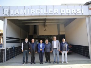 Başkan Çerçioğlu tamirciler ile bir araya geldi