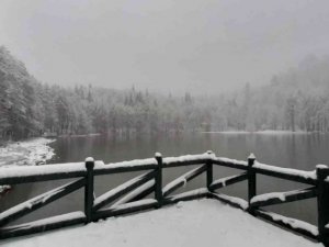 Artvin’in Karagölleri beyaza büründü