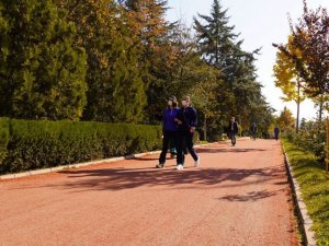 Atatürk Botanik Bahçesi sonbaharı selamlıyor