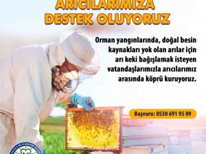 Büyükşehirden Arıcılara destek kampanyası