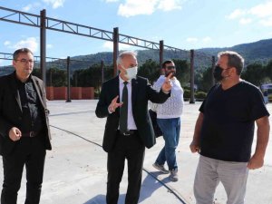 Taşova’da pazar yeri projesinde sona yaklaşılıyor