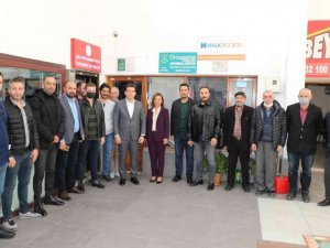 Başkan Köse’den MHP İlçe Başkanı Canözü’ne hayırlı olsun ziyareti