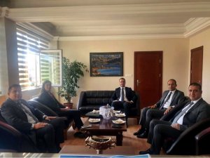 Söke Kaymakamı Güney’e ‘Hayırlı Olsun’ ziyaretinde bulundular