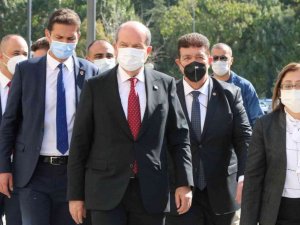 KKTC Cumhurbaşkanı Tatar’dan Başkan Şahin’e ziyaret