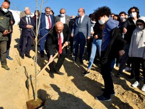 Manisa CBÜ’de fidan dikim töreni