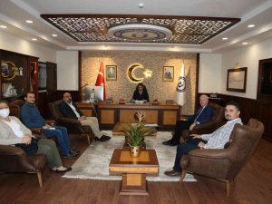 ADÜ Rektörü Aldemir, Eczacılar Odası’nı ağırladı