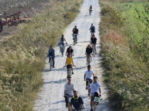 ADÜ Yenipazar MYO öğrencileri bisiklet turu yaptı