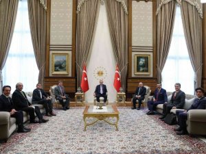 Cumhurbaşkanı Erdoğan, Farasis Energy CEO’Su Dr Keith Kepler‘i kabul etti