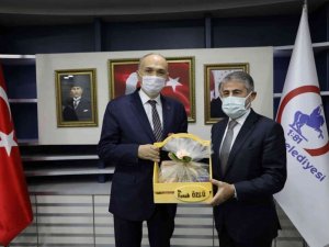 Başkan Özlü, Bakan yardımcısını ağırladı