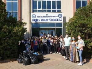 ADÜ Koçarlı MYO’da çevre bilinci için farkındalık etkinliği düzenledi