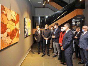 Şehitkamil’de, "Akademisyen sanatçılar" resim sergisi açıldı