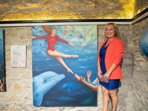 Bodrum’da “Lara Şarkıları” adlı resim sergisi açıldı