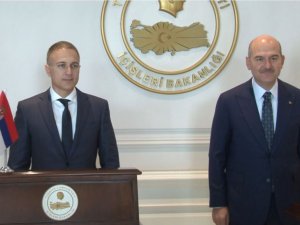 Sırbistan Savunma Bakanı Stefanoviç’ten Bakan Soylu’ya ziyaret