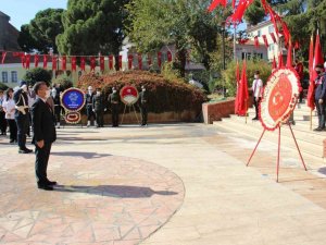 Aydın’da 29 Ekim kutlamaları çelenk sunma töreni başladı