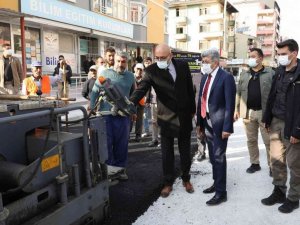 Vali Ve Belediye Başkan Vekili Bilmez, İpekyolu’ndaki çalışmaları inceledi