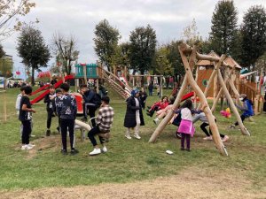 Millet Bahçesi açılmadan doldu taştı