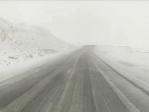 Bahçesaray’da kar yağışı