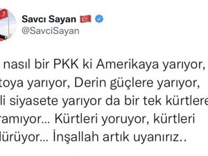 Başkan Sayan: “PKK Kürtleri öldürüyor”