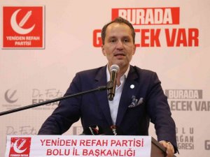 Yeniden Refah Partisi Genel Başkanı Fatih Erbakan: “Doğruya doğru, yanlışa yanlış diyeceğiz”
