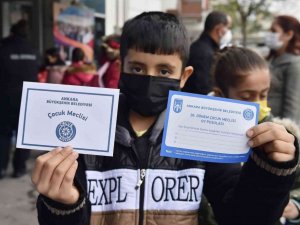 Başkentli çocukların seçim heyecanı