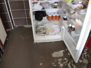 Meteorolojinin uyarıda bulunduğu Elazığ’da evleri su bastı