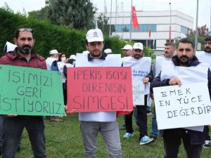 Öz İplik İş, sendika değiştirdikleri için işten çıkartılan işçiler için nöbette