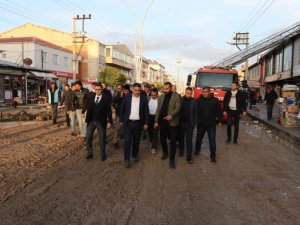 Genel Sekreter Çelikel, Özalp ve Saray ilçelerinde esnafın problemlerini dinledi