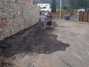 Bodrum Belediyesi Yarımada genelinde yol çalışmalarına hız verdi