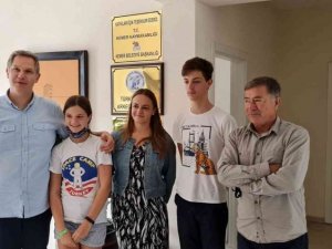 Polonya Büyükelçisi Gumieniczek, Kemer Sualtı Arkeolojisi Araştırma Merkezi’nde