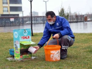 Aksaray Belediyesi minik dostlarımızın yanında