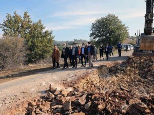 Başkan Gürün, çalışmaları yerinde inceledi