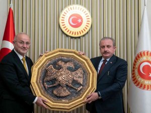 Rektör Ünal, TBMM Başkanı Şentop’u Samsun’a davet etti
