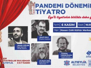 Ege tiyatroları Altıeylül’de buluşuyor