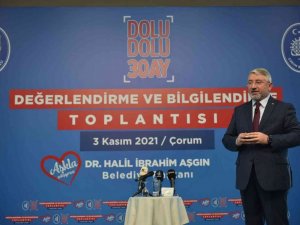 Başkan Aşgın icraatlarını değerlendirdi