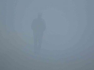 Yüksekova sis altında