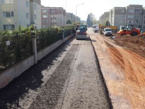 Alikahya Atatürk Mahallesi’nde asfalt hazırlığı başladı