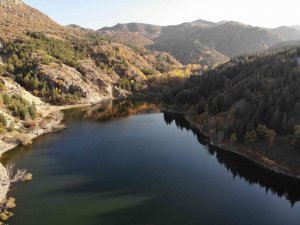 Erkmen Tabiat Parkı’ndaki eşsiz doğa manzaraları hayran bırakıyor