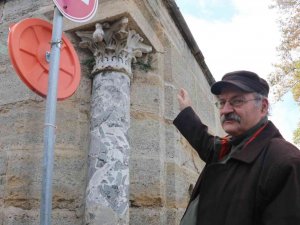 Selimiye Camii’ndeki 2 bin yıllık ’Zeus tapınağı’ sütunu asırlara meydan okuyor