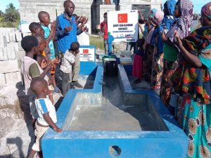 Bartınlı şehidin hayrına Tanzanya’da su kuyusu açıldı