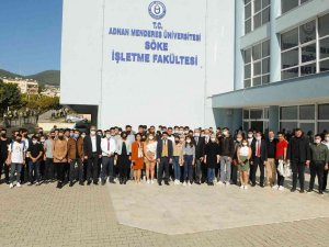 ADÜ rektörü Aldemir, Söke’de öğrencilerle bir araya geldi