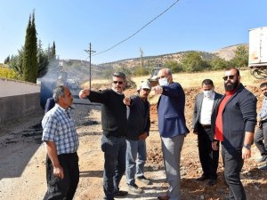 Kahramanmaraş’ta kış öncesi yol çalışması